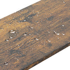 3-Tier Wine Bar Cabinet with Detachable Wine Rack and Storage Space, Buffet Cabinet with Glass Holder and Mesh Door, for Kitchen, Living Room and Bar .Rustic Brown.