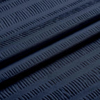 Moga Navy Blue Fabric Shower Curtains for Bathroom - Blue Hotel Spa Polyester Cloth Bath Curtain with 12 Holes, 72x72, Machine Washable, Navy Blue
