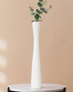 Tall Gold Vase, 16.5 Inch Skinny Flower Vases, Handmade Ceramic Vase Modern Minimalist Style for Living Room,Home,Office,Centerpiece,Table,Wedding Party